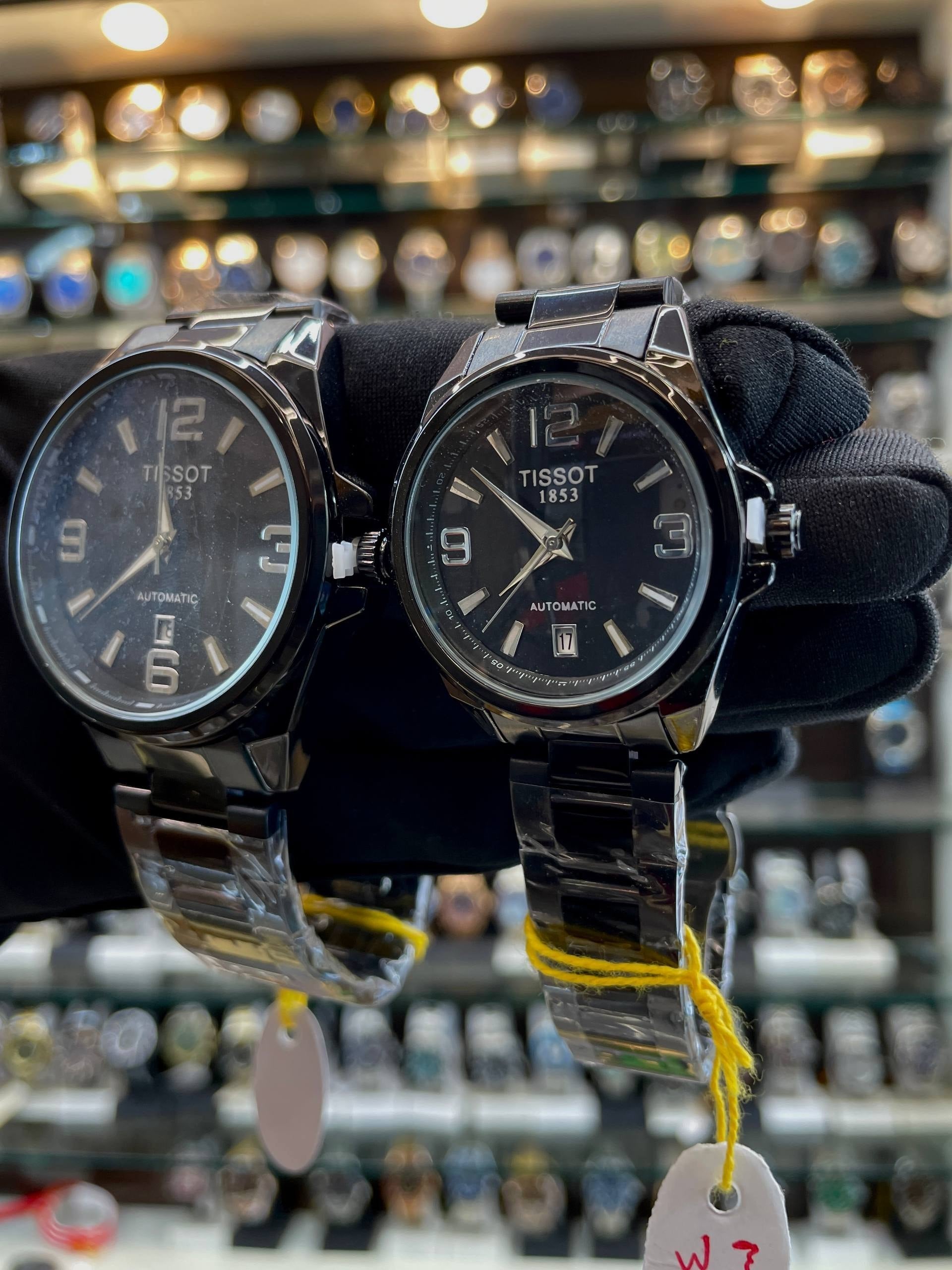TISSOT COUPLE SET IN FULL BLACK 🖤