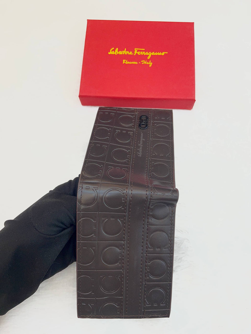 FERRAGAMO PREMIUM WALLET FOR MENS BROWN 🤎