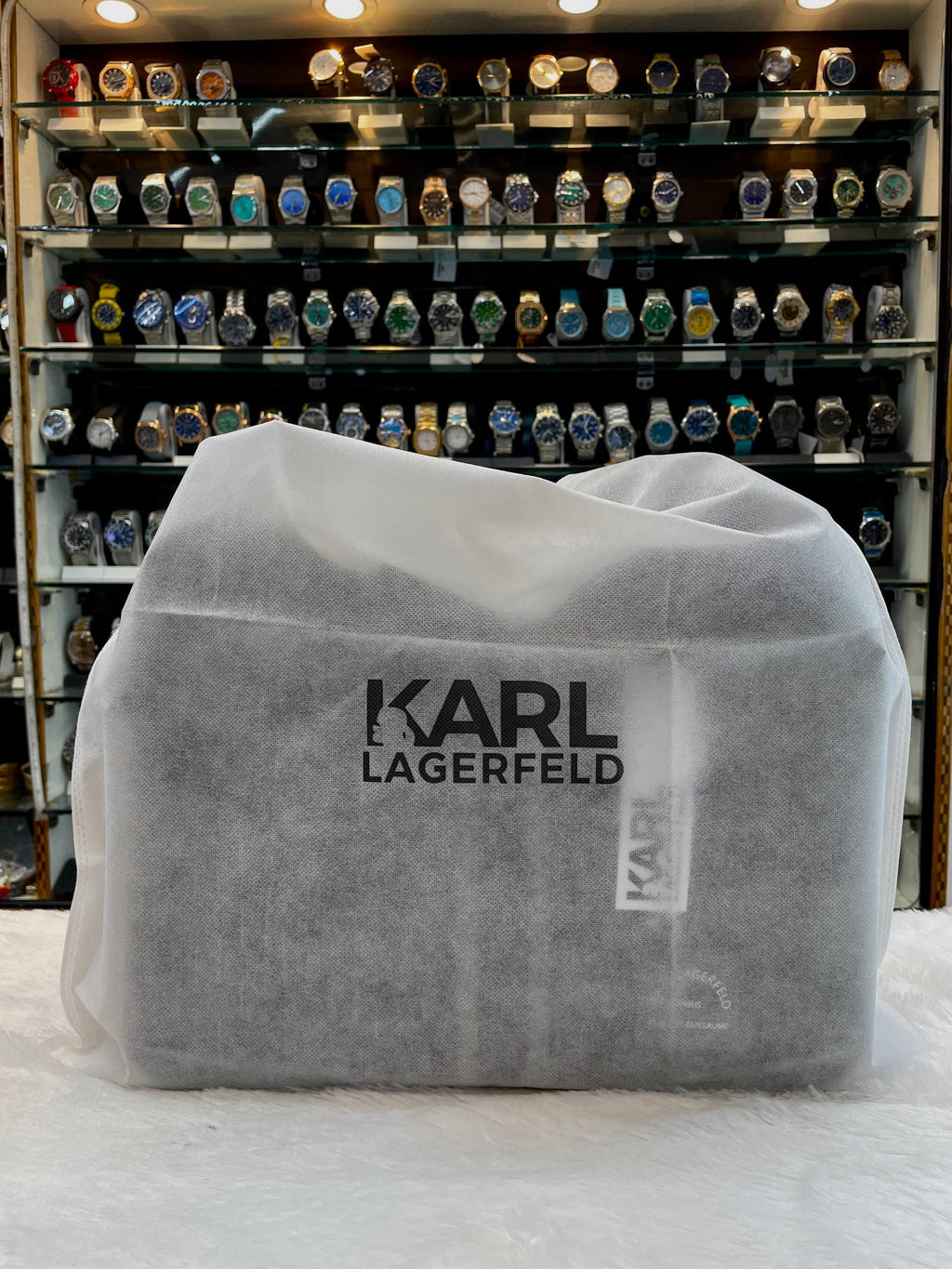 KARL LAGERDIELD GREY BRIEFCASE 💼 LAPTOP BAG 🛍️ IN MASTER PIECE 🤩