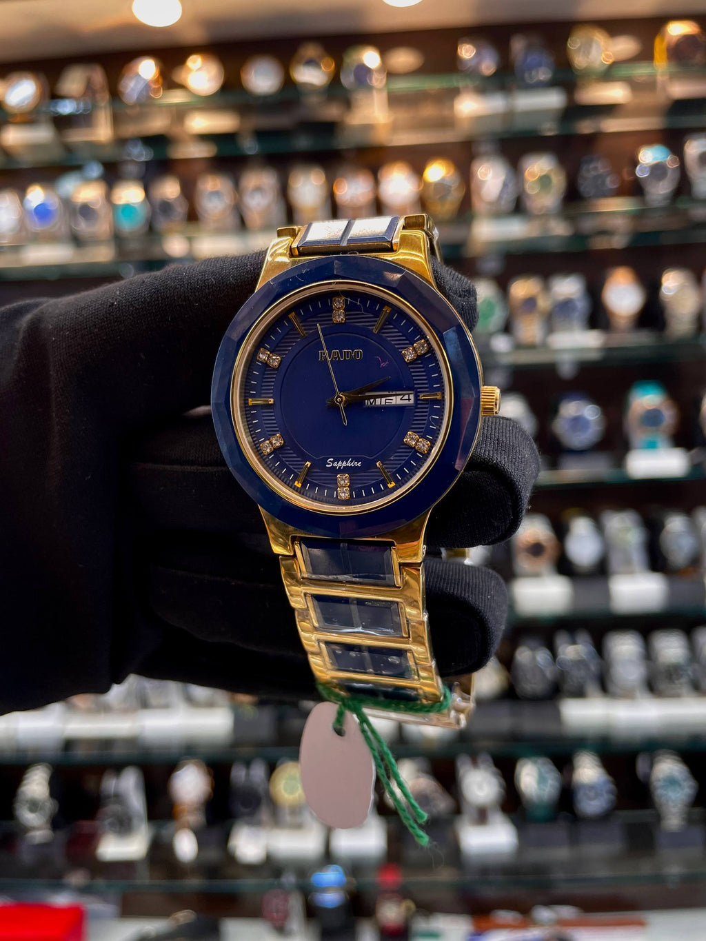 RADO CENTRIC JUBILE WATCH ⌚ CERAMIC FOR MENS IN MASTER PIECE BLUE 💙