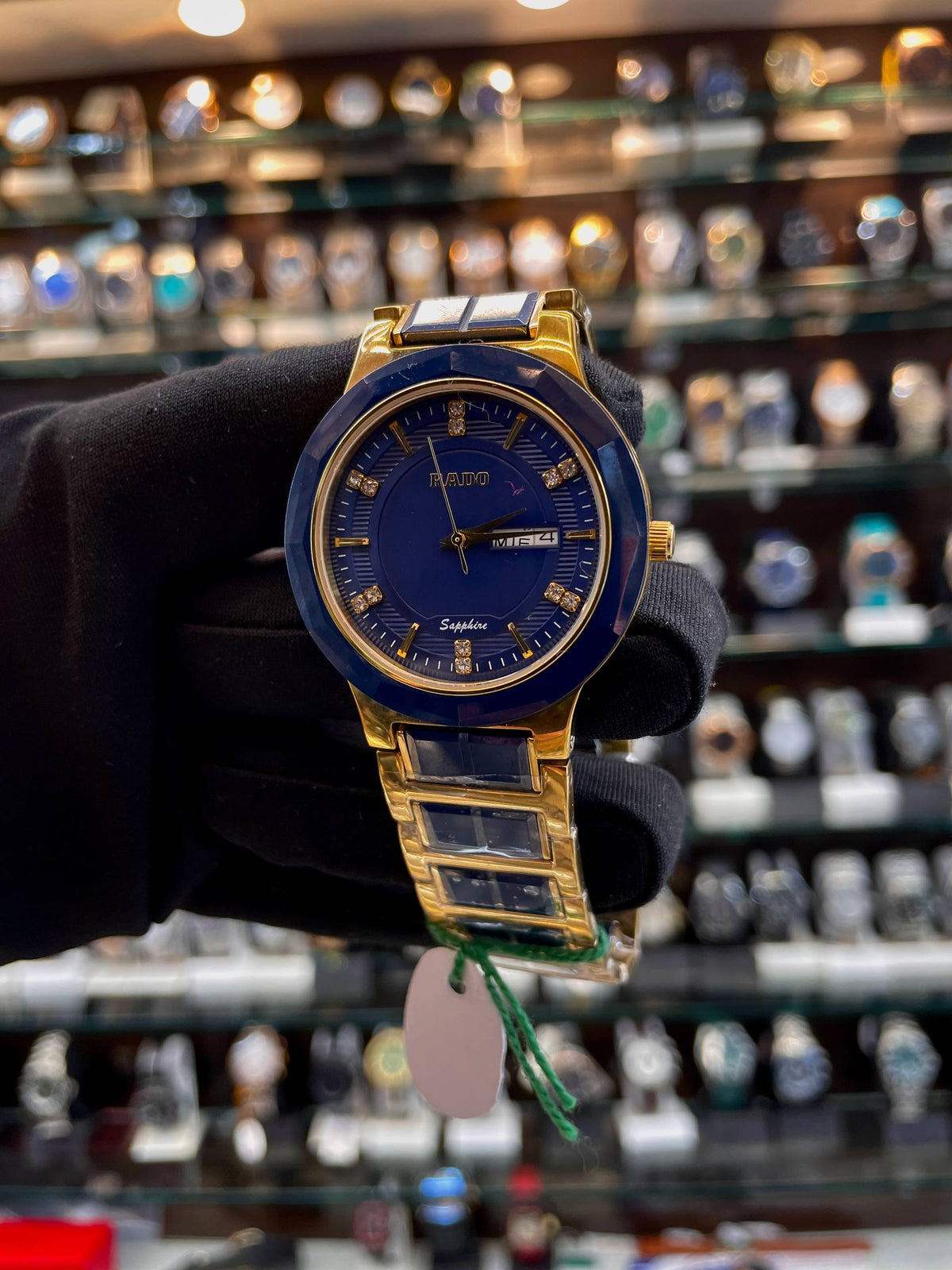 RADO CENTRIC JUBILE WATCH ⌚ CERAMIC FOR MENS IN MASTER PIECE BLUE 💙