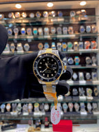 ROLEX OYSTER PERPETUAL DATE SUBMARINER DUAL TONE