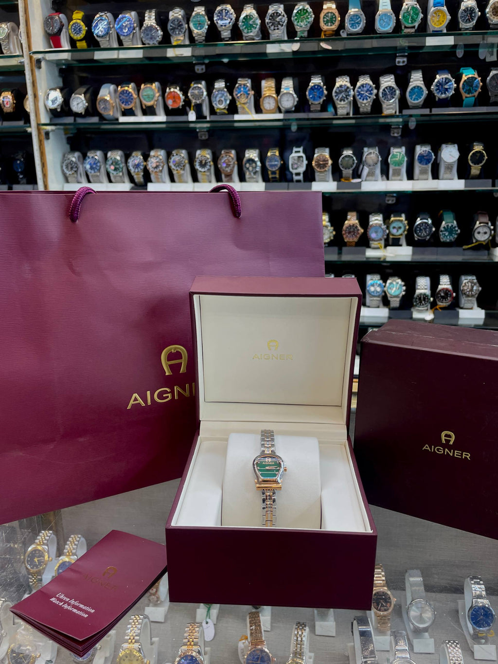 AIGNER RAVENNA DUE WATCH ⌚ FOR GIRLS IN MASTER PIECE 🔥