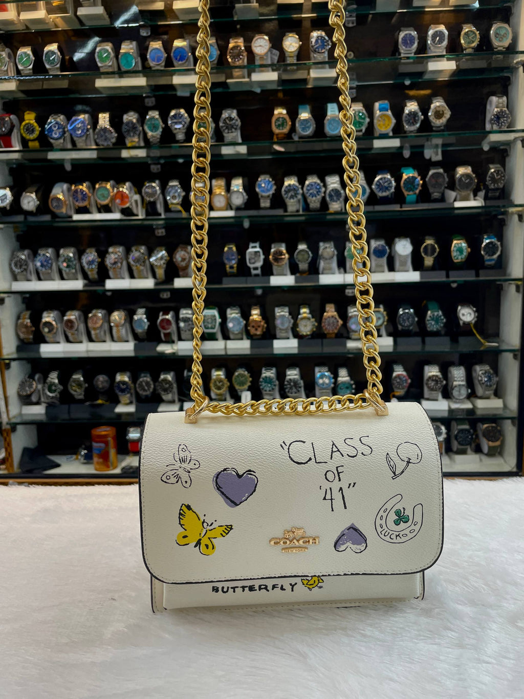 COACH KLARE CROSSBODY BAG WITH SKETCH PRINT IN MASTER PIECE 🤩