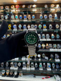 ARMANI EXCHANGE MEN'S LEONARDO GREEN 💚 DIAL FOR MENS