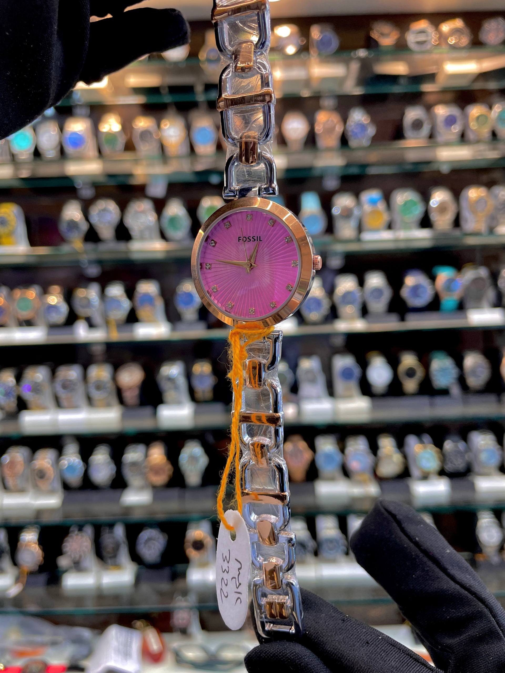 FOSSIL GIRLS WATCH ⌚ UNDER BUDGET IN PINK 🩷 DIAL 💝