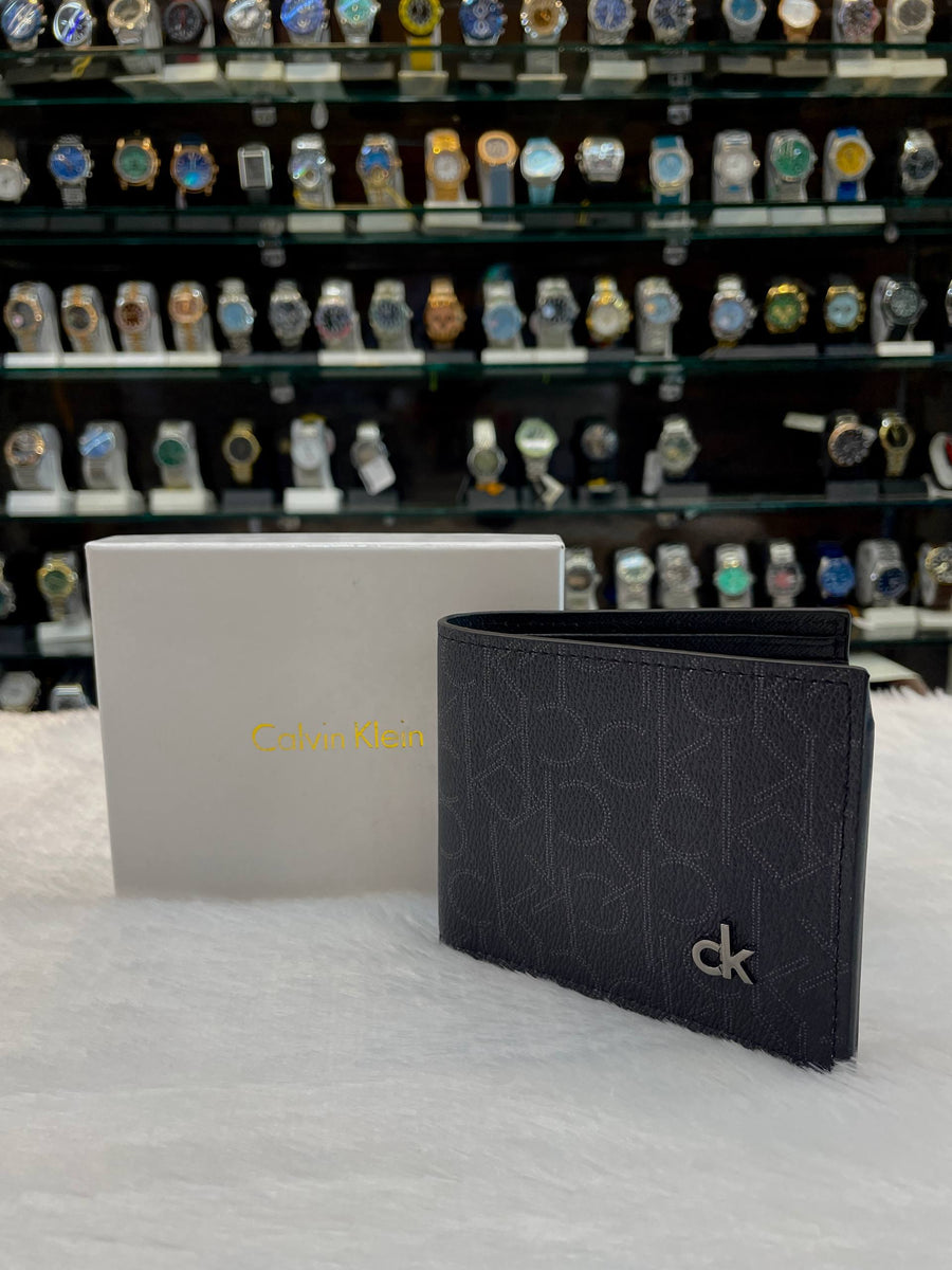 CALVIN KLEIN CK WALLET BLACK UNDER BUDGET