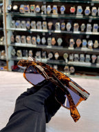 JJMM HAVANA-TONED FRAME GLASSES 🕶️ FOR MENS