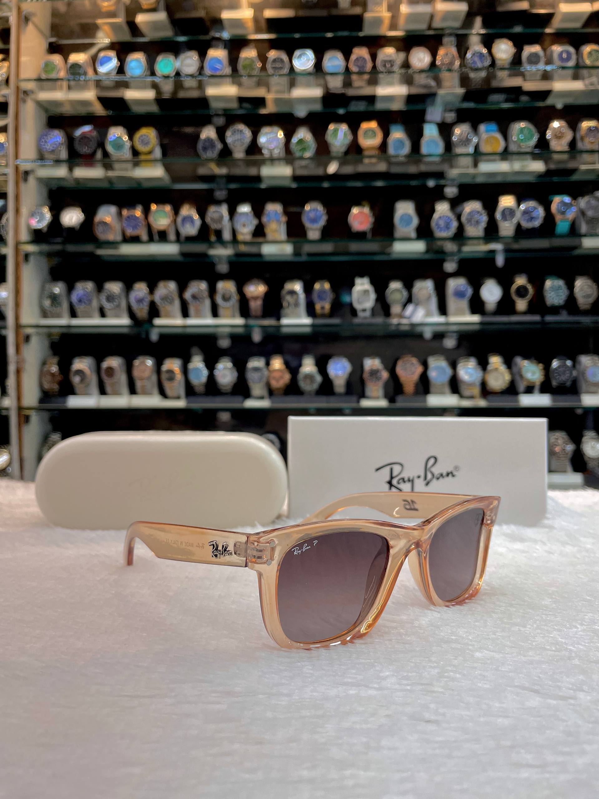 RAYBAN WAYFARER NEW SHAPE FOR MENS ORANGE 🧡