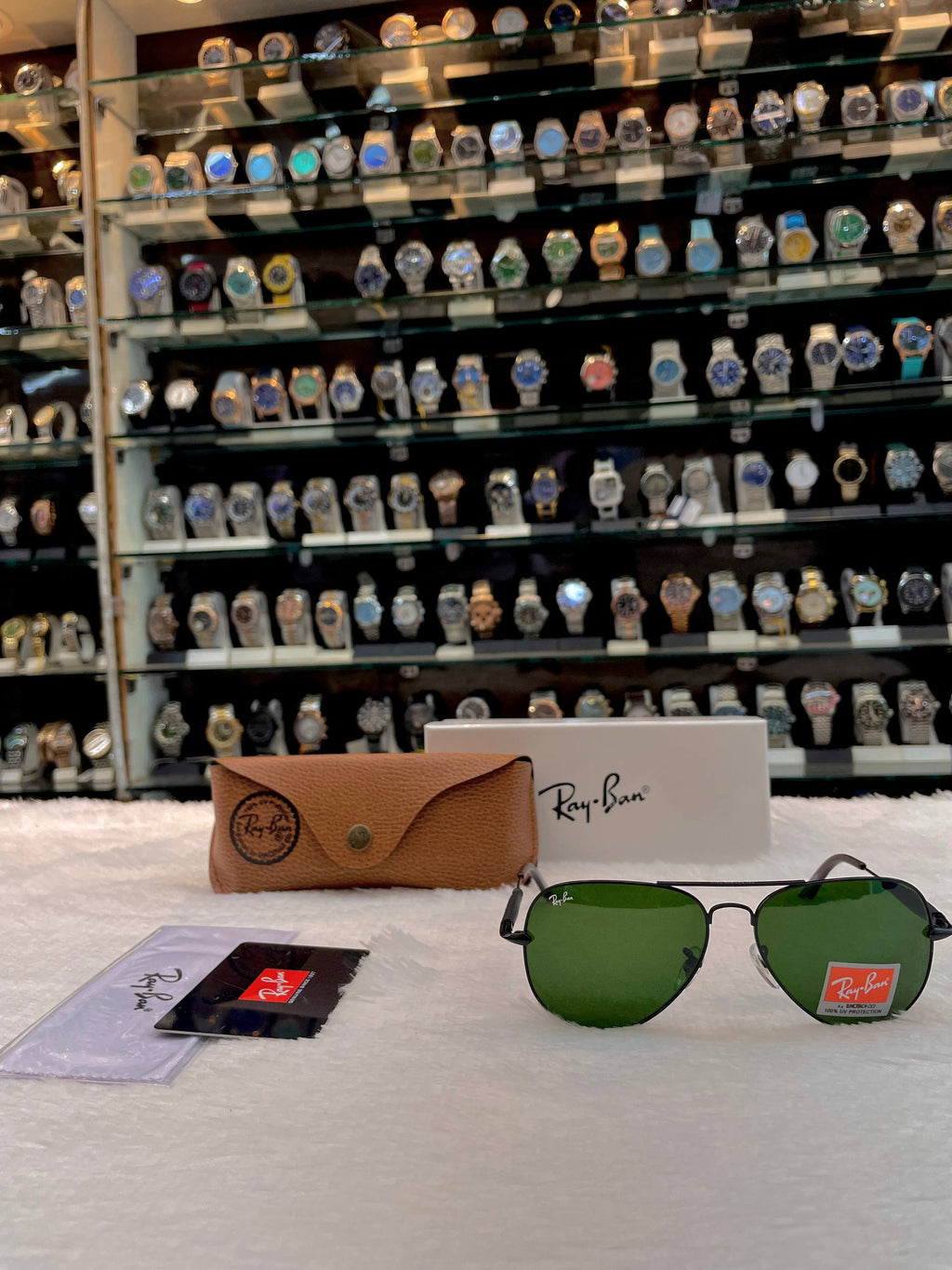 RAYBAN AVIATOR SUNGLASSES BLACK 🖤 LENS