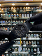 HUBLOT CLASSIC FUSION YOHJI YAMAMOTO ALL BLACK CAMO WATCH IN MASTER PIECE 🤩
