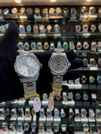 TISSOT COUPLE SET IN WHITE 🤍 DIAL 🤩