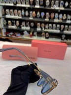 MIU MIU CHIC ROUND FRAME FOR GIRLS 🤩