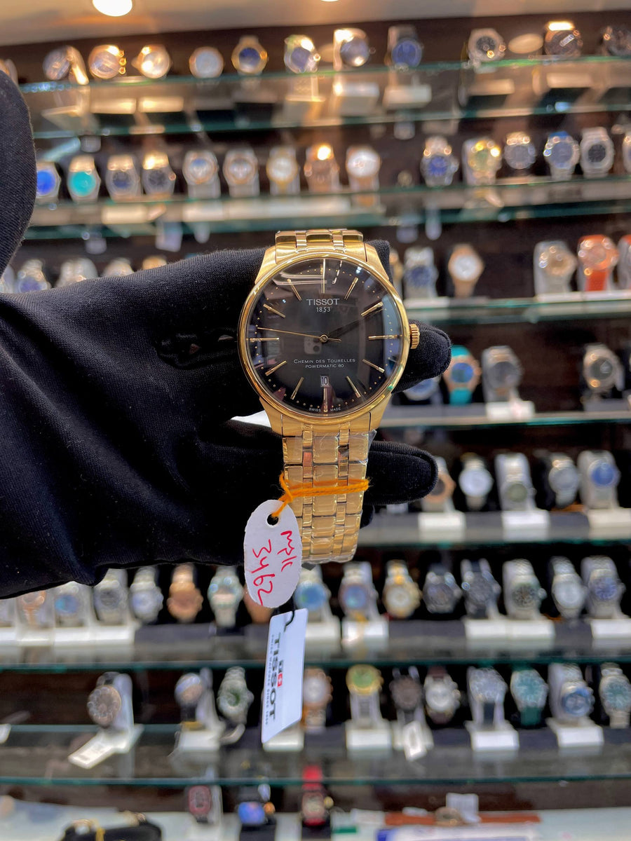 TISSOT CHEMIN DES TOURELLES POWERMATIC NOW IN MASTER PIECE 🤩 CHAIN GREY