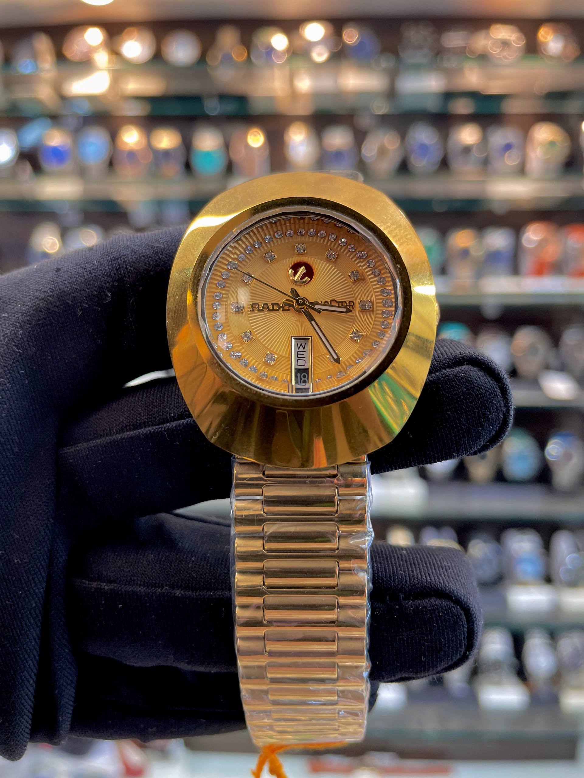RADO DIASTAR NOW IN MASTER PIECE 🤩 NEW GOLD 🥇 DIAL 🥰