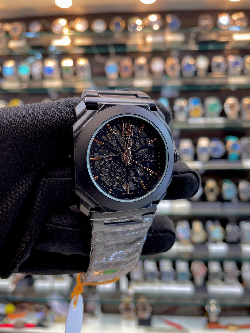 BVLGARI OCTO FINISSIMO SKELETON MATTE BLACK 🖤