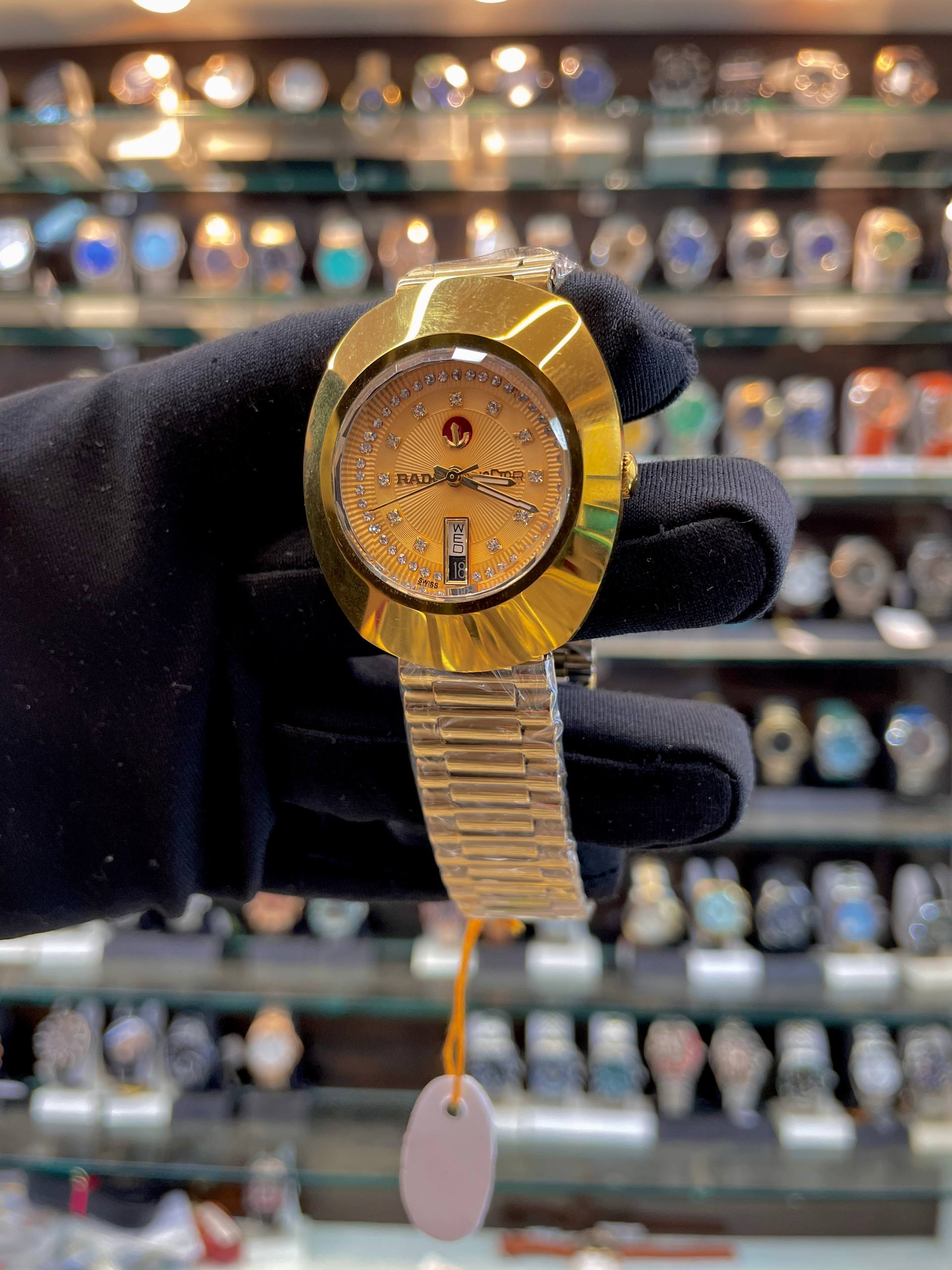 RADO DIASTAR NOW IN MASTER PIECE 🤩 NEW GOLD 🥇 DIAL 🥰