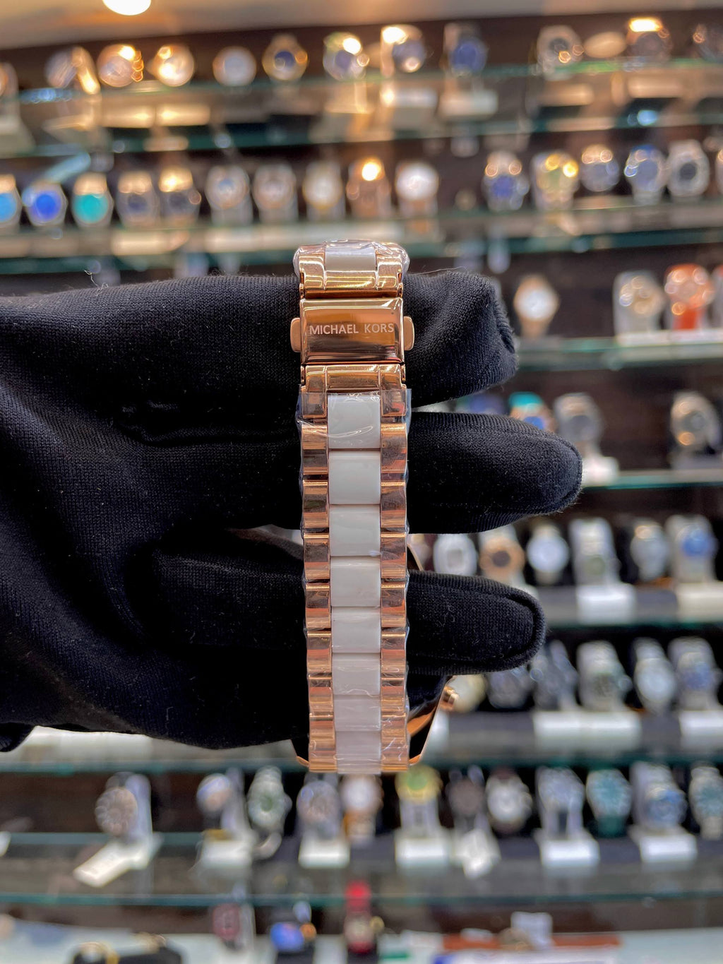MICHEAL KORS MK5974 BRADSHAW FOR GIRLS IN MASTER PIECE 🤩 36MM ROSE 🌹 GOLD