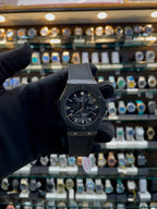 HUBLOT CLASSIC FUSION YOHJI YAMAMOTO ALL BLACK CAMO WATCH IN MASTER PIECE 🤩