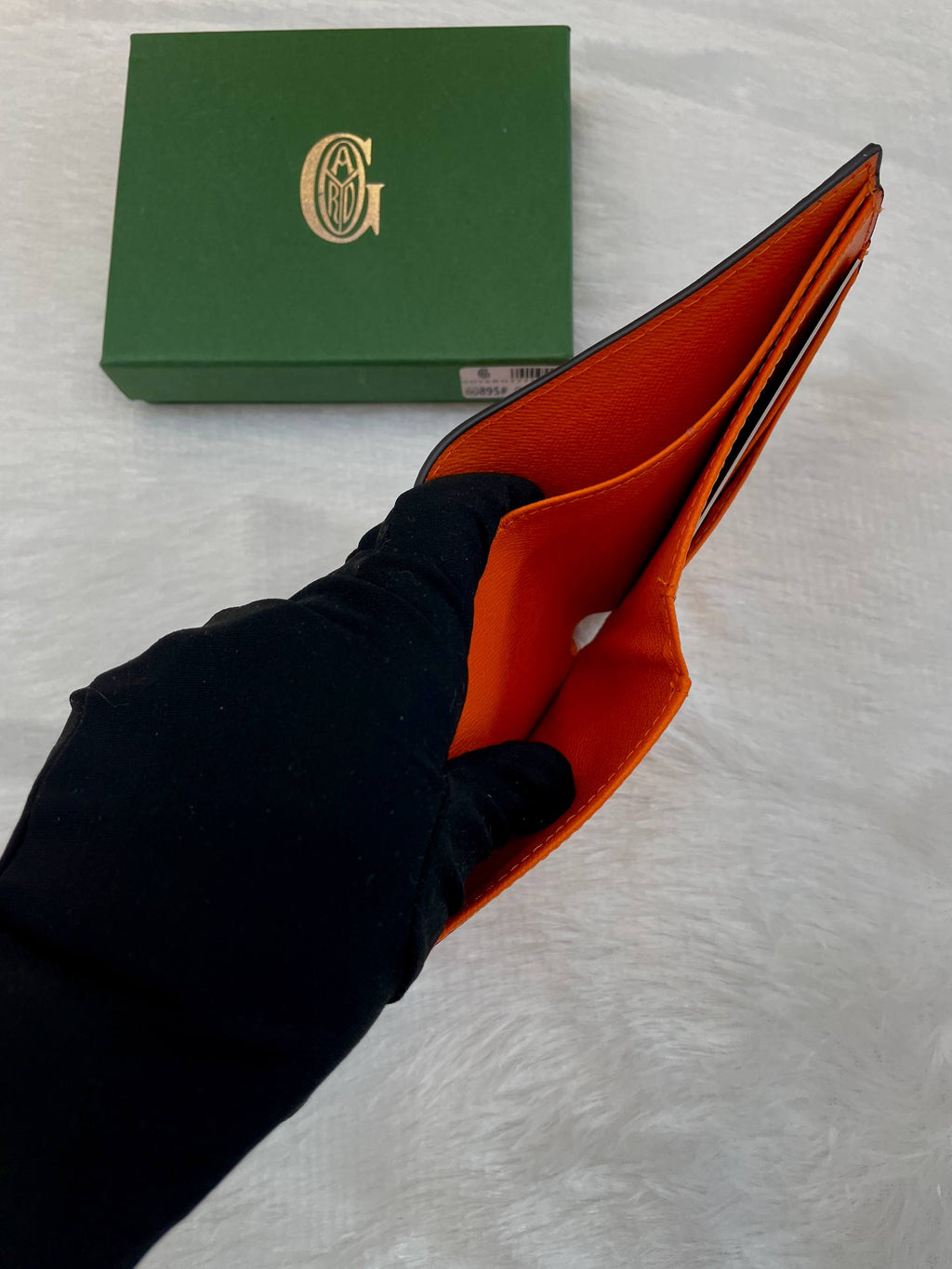 GOYARD VICTOIRE WALLET UNDER BUDGET IN ORANGE 🧡