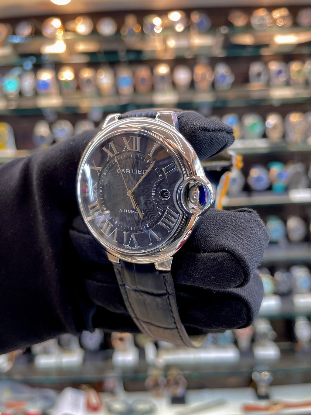 CARTIER BALLON BLEU DE NOW IN MASTER PIECE 🤩 BLACK 🖤