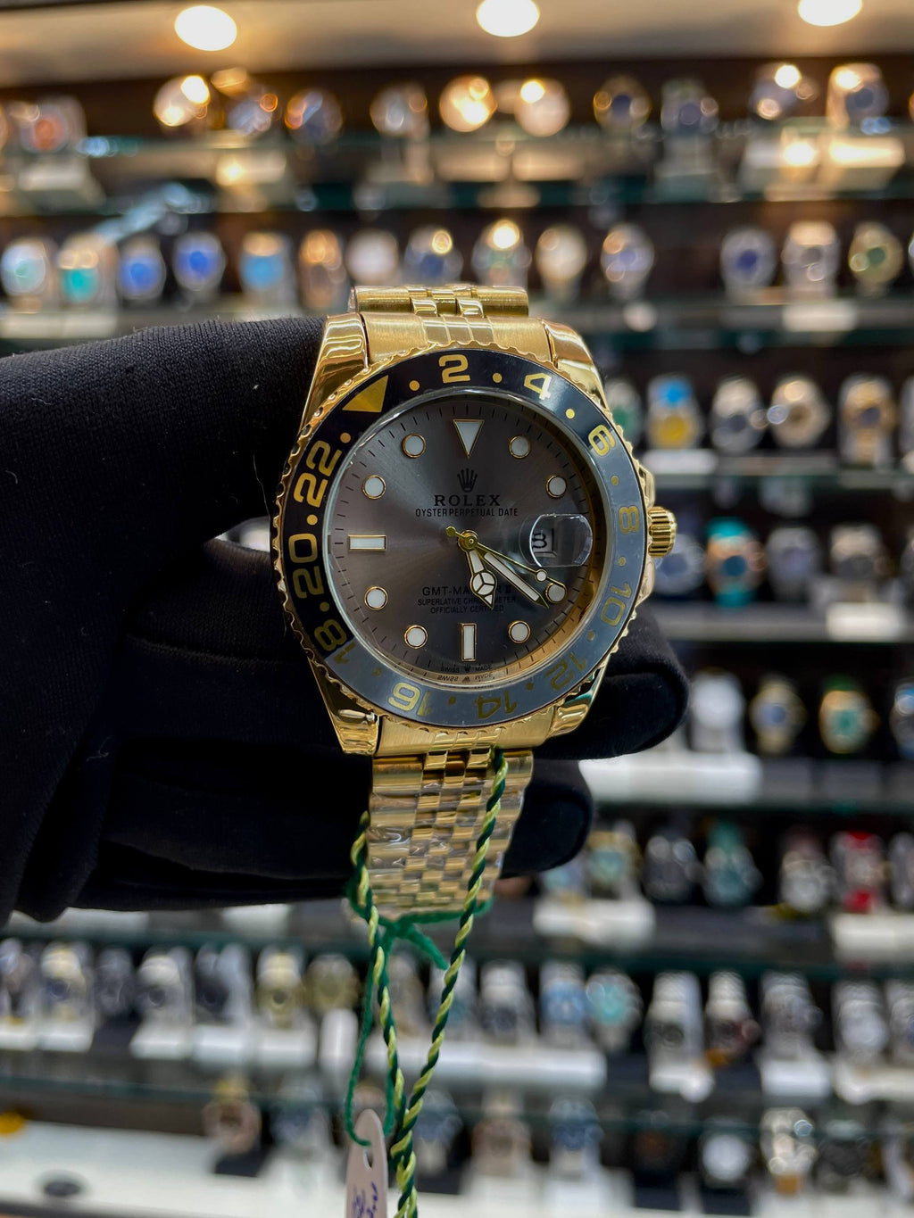 ROLEX GMT OYSTER PERPETUAL  GREY 🩶 DIAL 💗 UNDER BUDGET