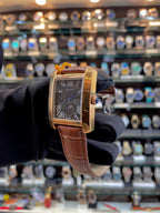 CARTIER TANK CHRONOGRAPH FOR MENS BLACK 🖤 DIAL 🤩