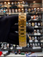GUCCI G-TIMELESS WATCH ⌚ SNAKE MOTIF FOR MENS GOLD 🥇