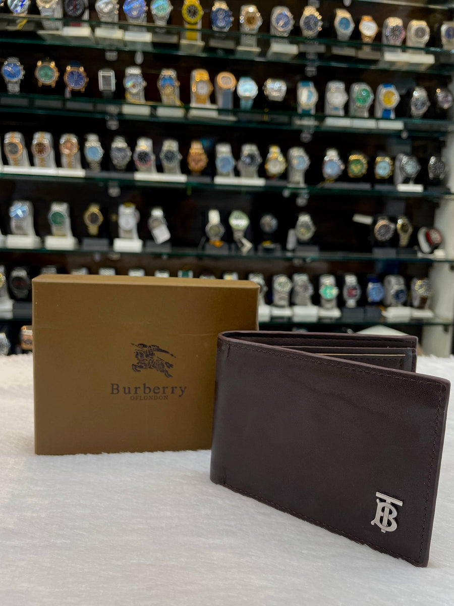 BURBERRY PREMIUM WALLET FOR MENS BROWN 🤎