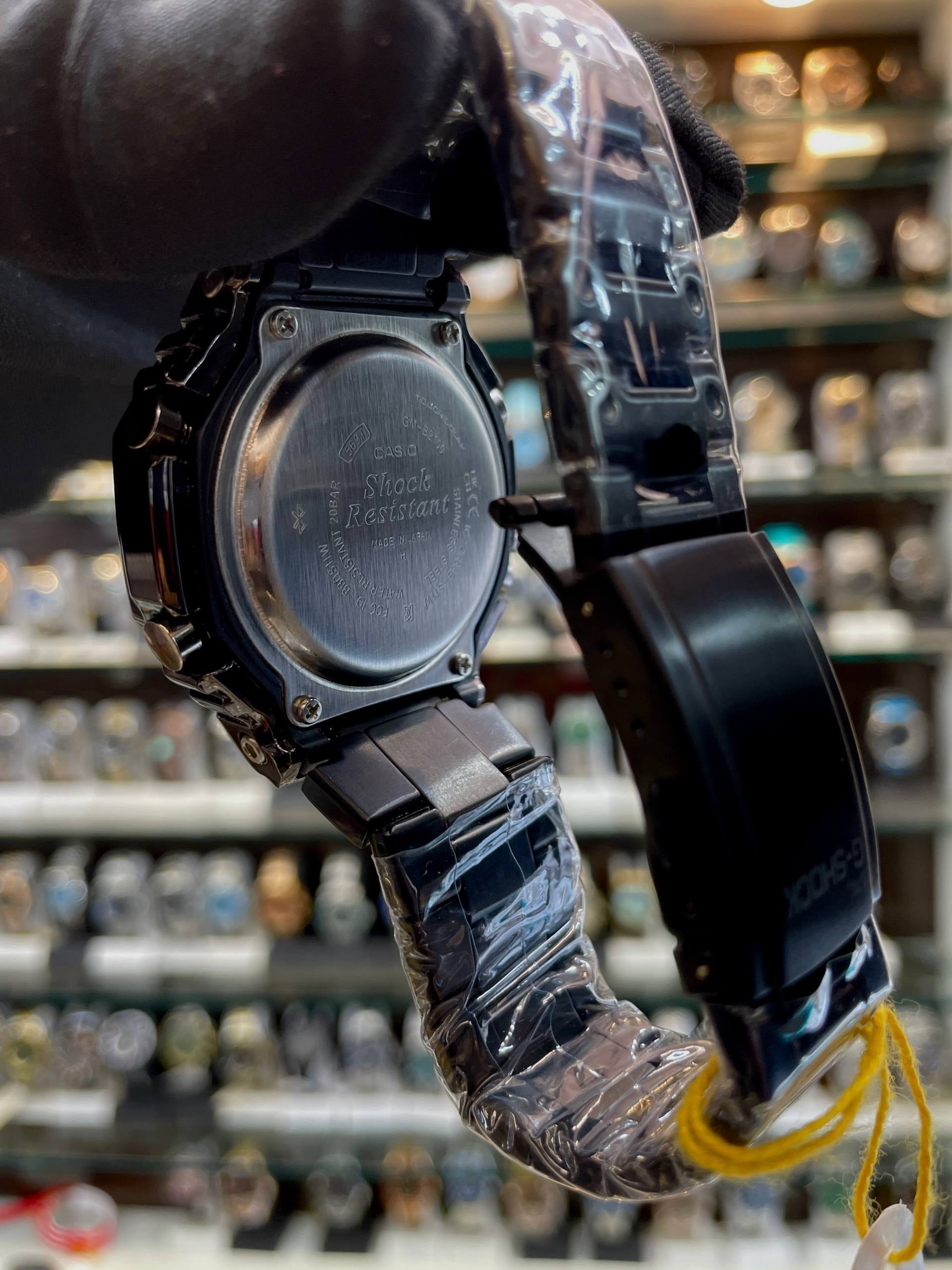GSHOCK CASIO WR20-BAR RESTOCK IN CHAIN FULL BLACK 🖤