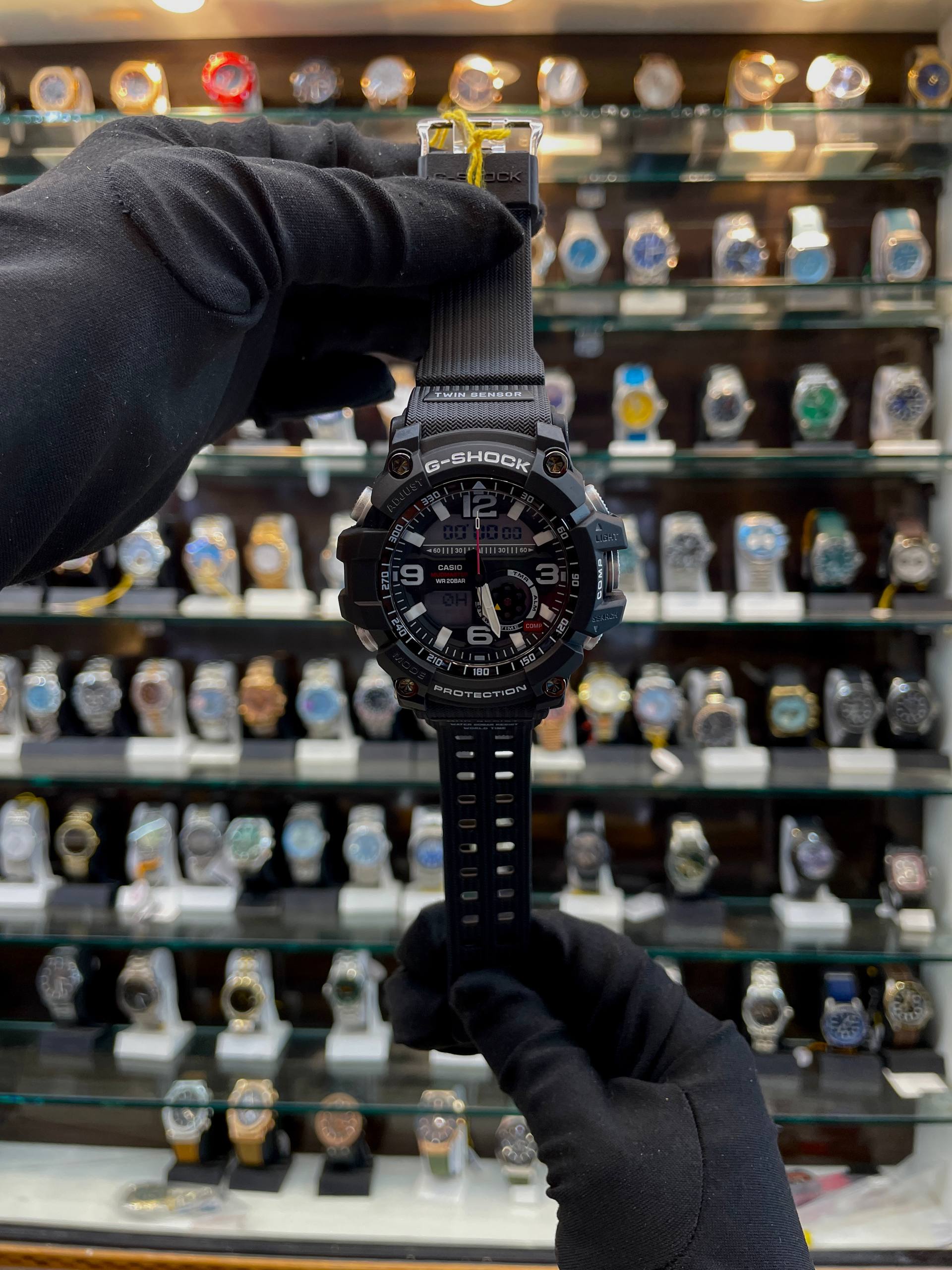 CASIO GSHOCK MASTER OF G MUD MASTER GG-1000-1A5 BLACK 🖤