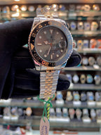 ROLEX GMT OYSTER PERPETUAL BLACK 🖤 DIAL  UNDER BUDGET