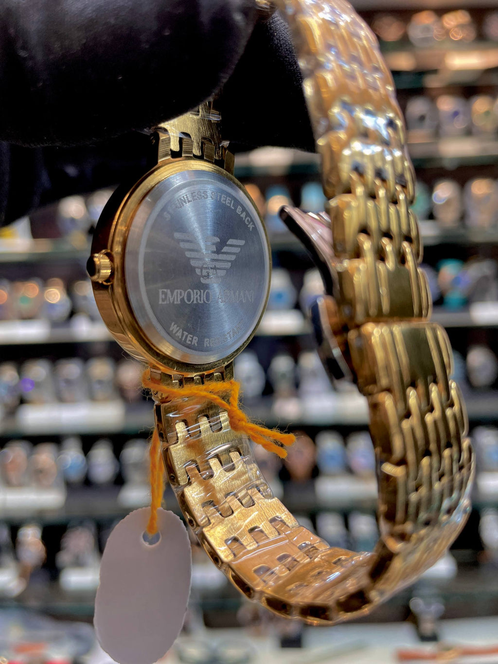 EMPORIO ARMANI MINI DIAL FOR GIRLS 🤩 BROWN 🤎