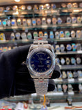 ROLEX DAY-DATE BLUE 💙 DIAL 💝 IN SEMI-ETA