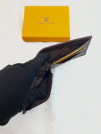 LOUIS VUITTON (LV) ICONIC MONOGRAM CANVAS WALLET FOR MENS BROWN 🤎 LV PRINT