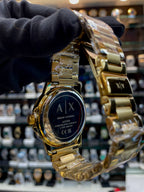 ARMANI EXCHANGE MEN'S LEONARDO GOLD 🥇 FOR MENS