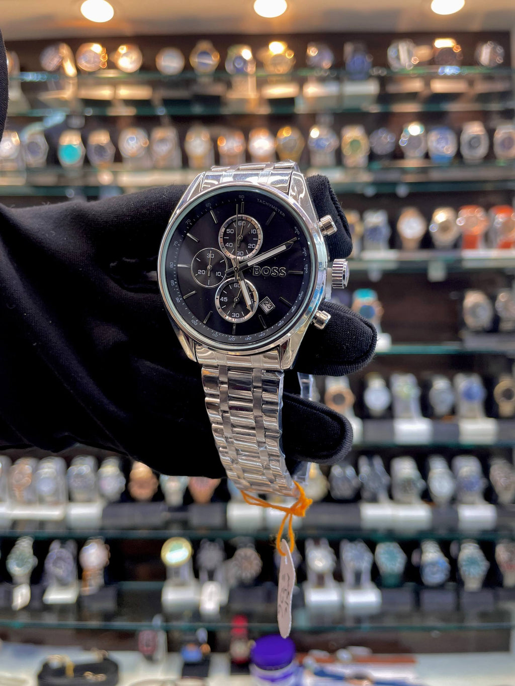 BOSS CHRONOGRAPH FOR MENS BLACK 🖤 DIAL