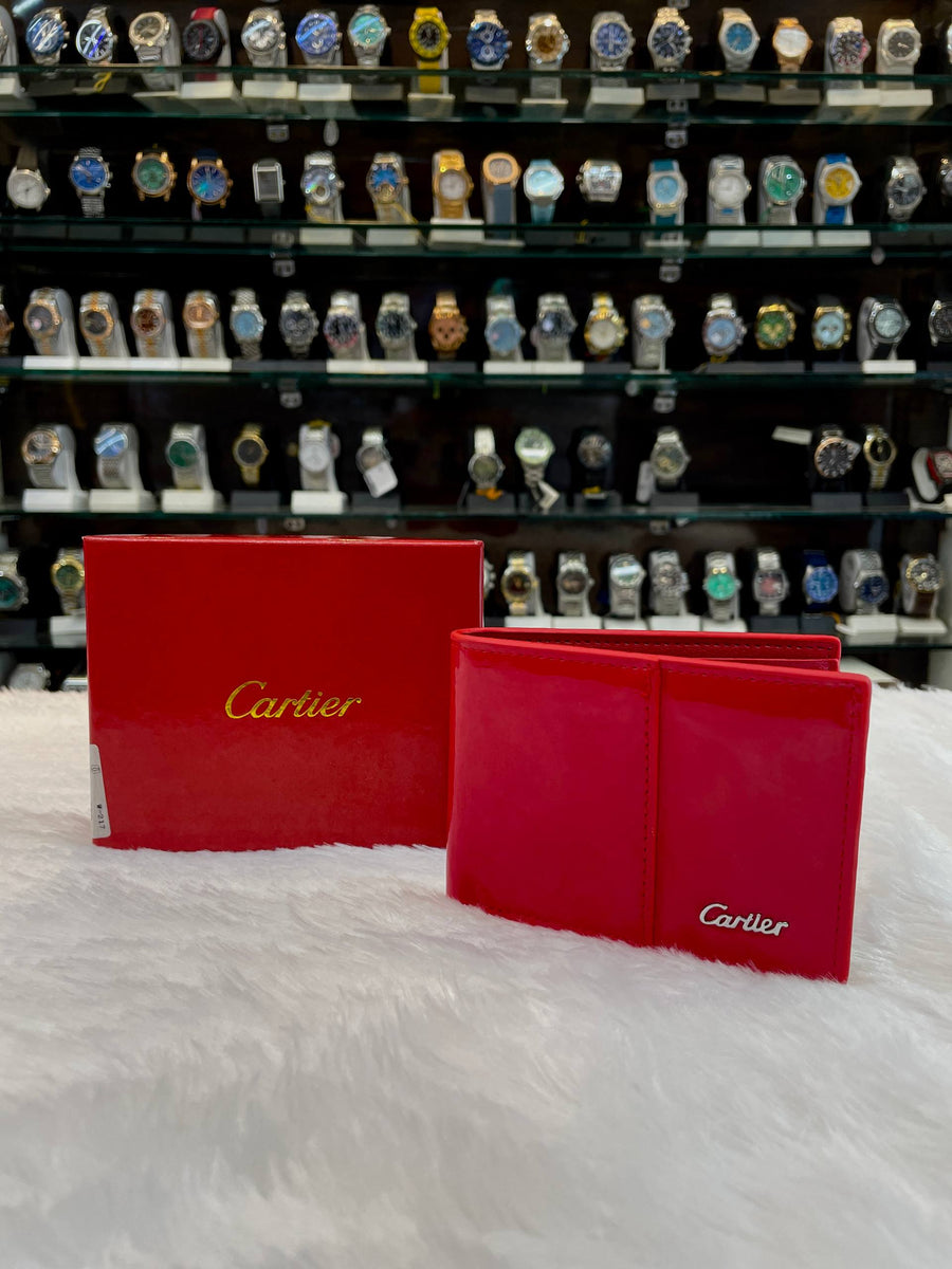 CARTIER RED ♥️ PREMIUM WALLET FOR MENS