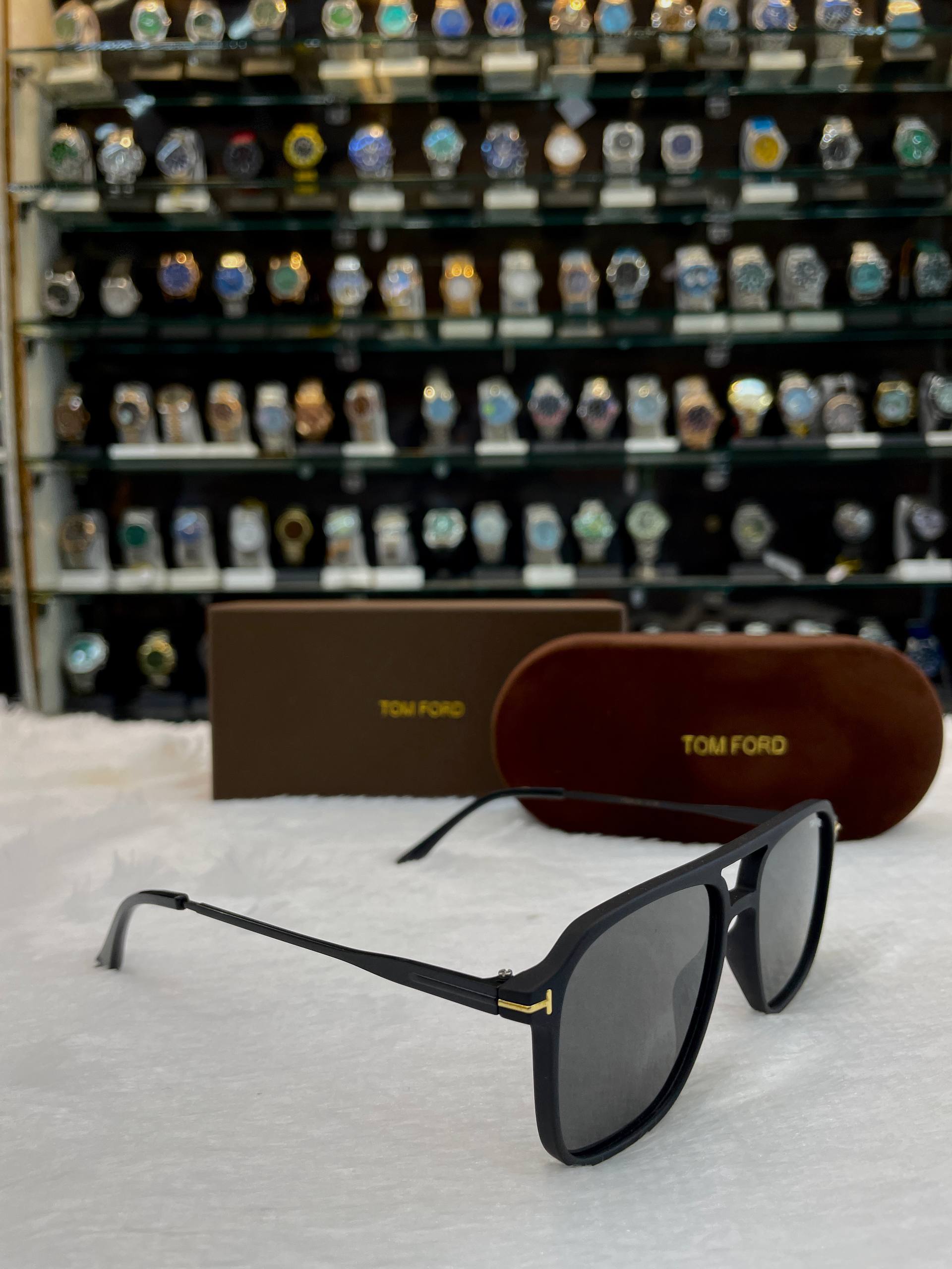 TOM FORD CROSBY GLASSES 🤓 BLACK 🖤 FOR MENS