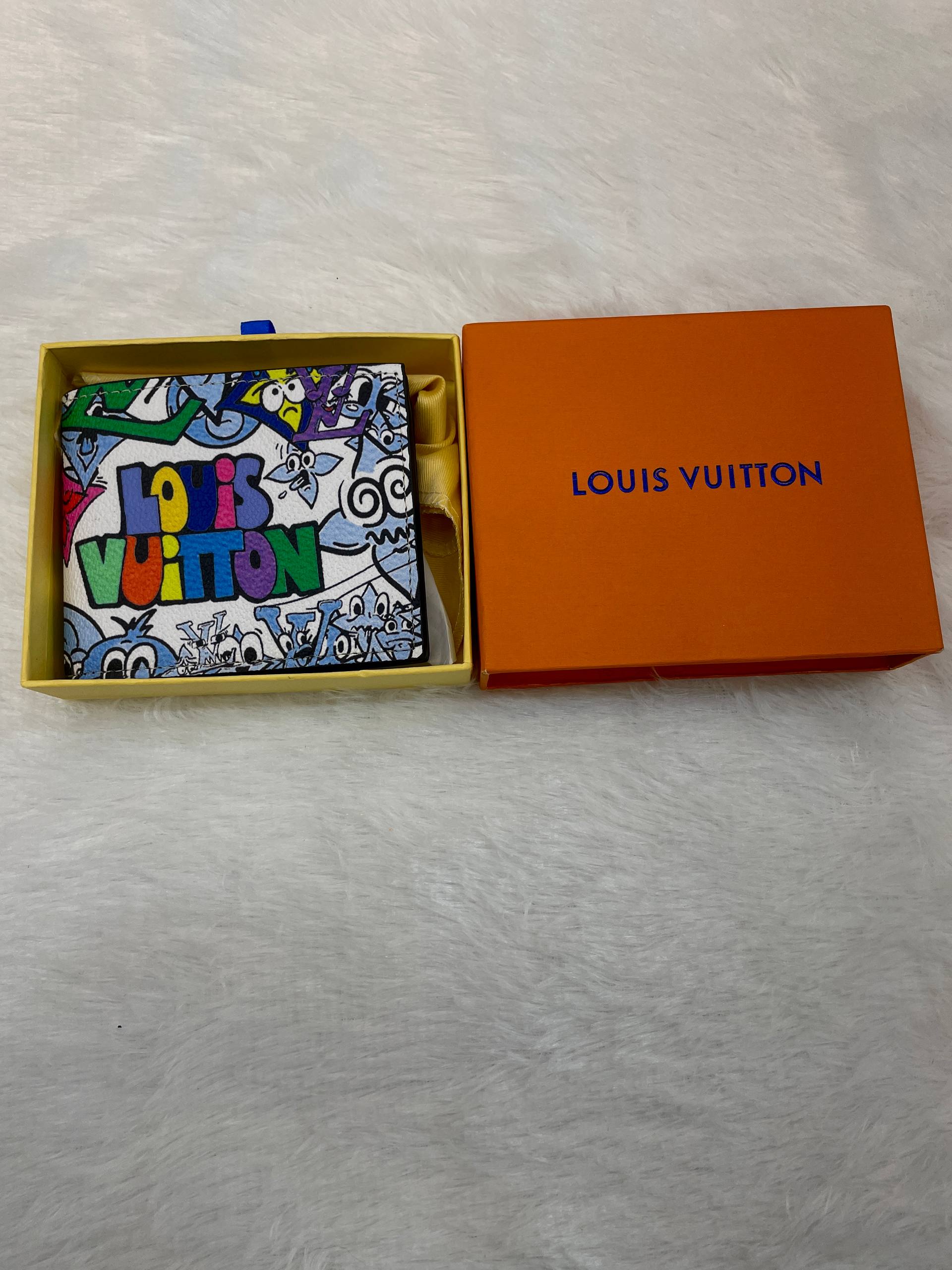 LOUIS VUITTON LV COMIC PATTERN WALLET