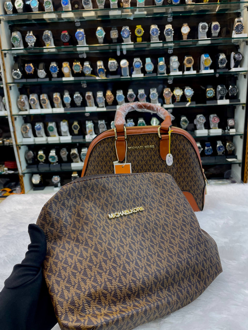MICHAEL KORS MK 3PC SET SLING BAG FOR GIRLS 🤩