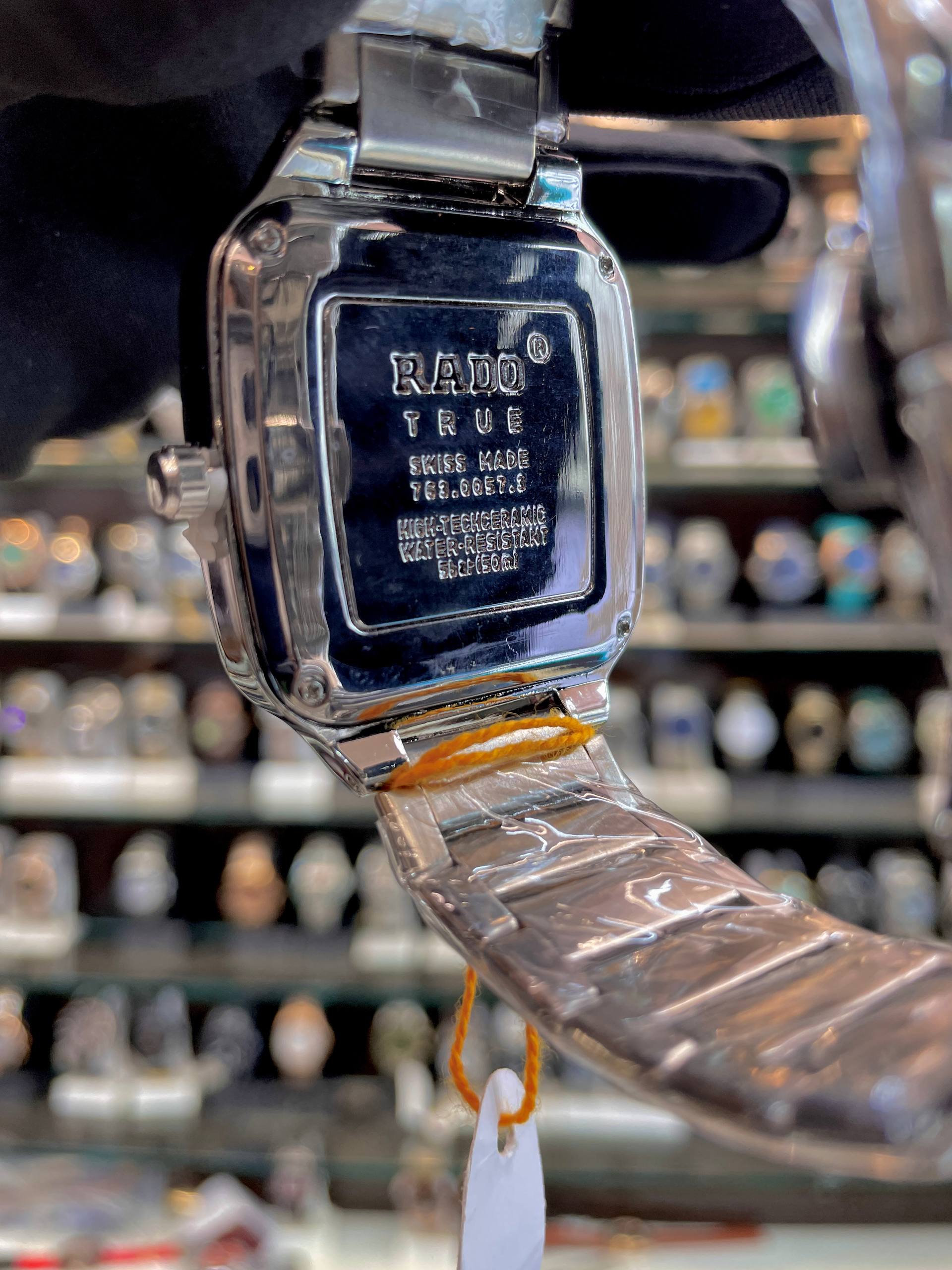 RADO TRUE SQUARE ⬜ UNDER BUDGET FOR MENS BLUE 💙