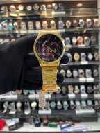 GUCCI G-TIMELESS WATCH ⌚ SNAKE MOTIF FOR MENS GOLD 🥇