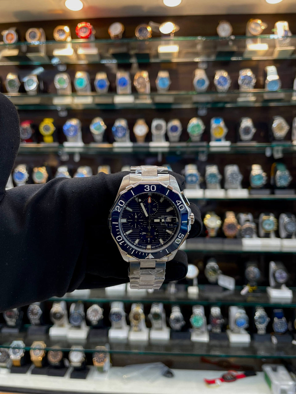 TAG HEUER AQUARACER 300M NOW IN MASTER PIECE 🤩 BLUE 💙