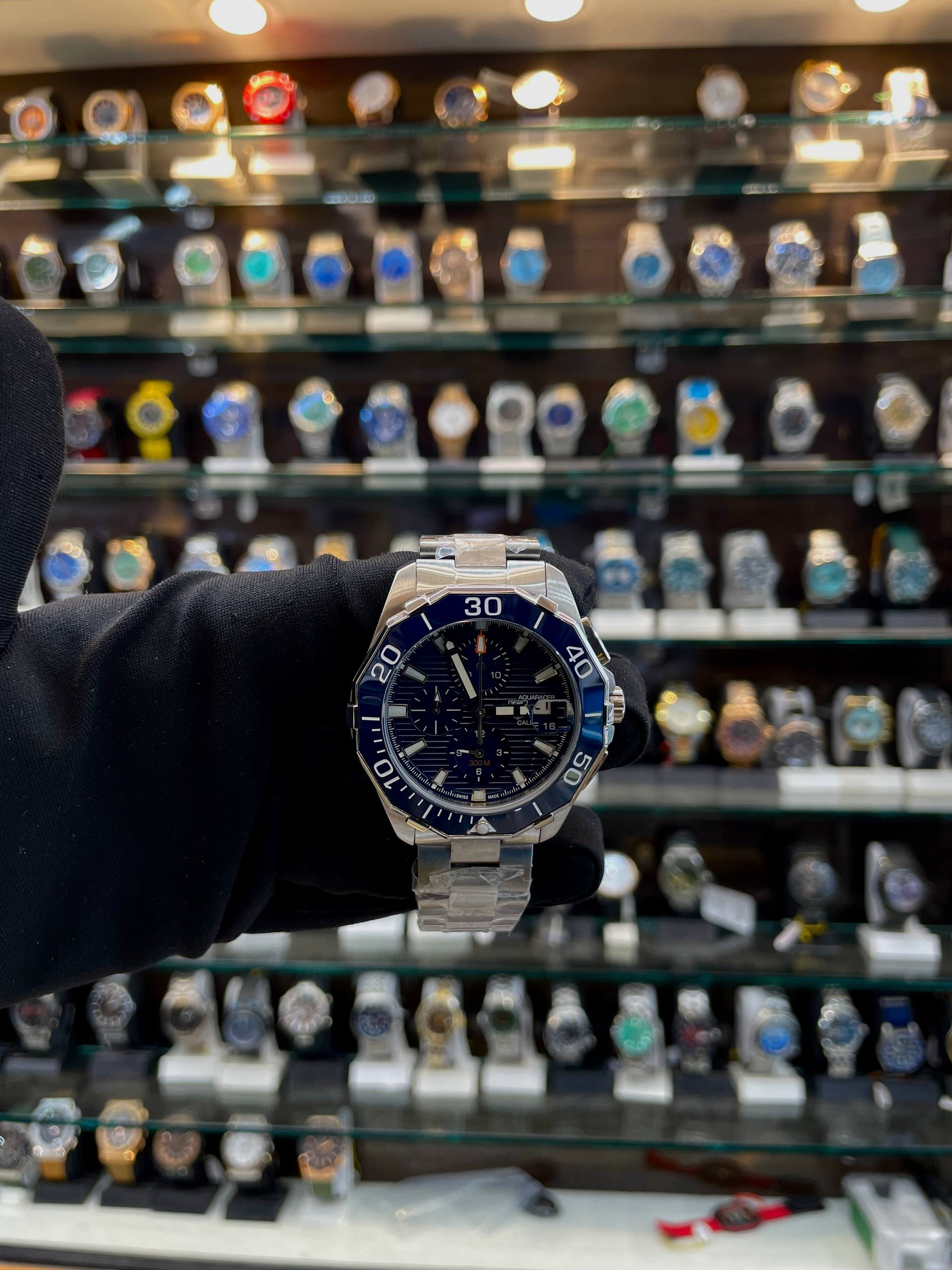 TAG HEUER AQUARACER 300M NOW IN MASTER PIECE 🤩 BLUE 💙
