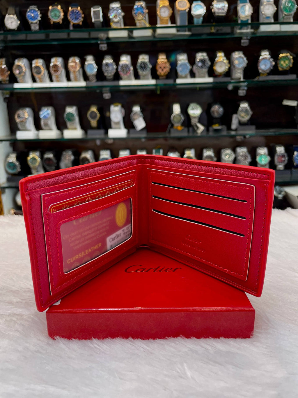 CARTIER RED ♥️ PREMIUM WALLET FOR MENS
