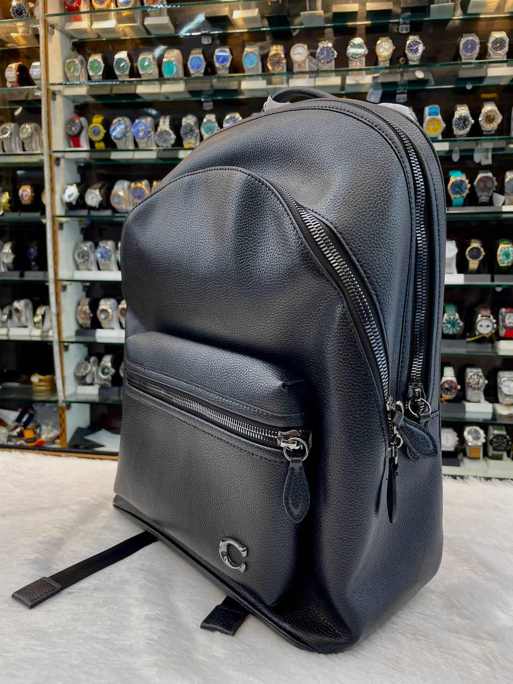COACH CHARTER BACKPACK IN MASTER PIECE 🤩 FOR MENS COMPARTMENT DETAIL: