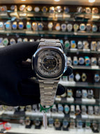 PATEK PHILLIPE AUTOMATIC NOW IN TRANSPARENT DIAL 💗WHITE 🤍