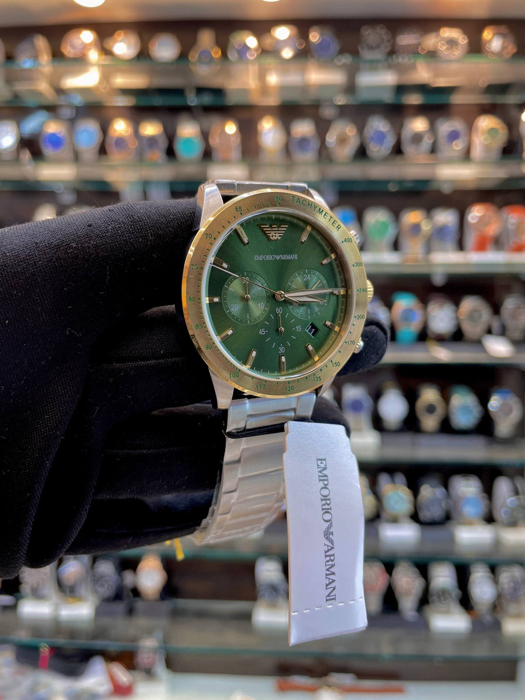 EMPORIO ARMANI AR11454 MEN'S WATCH IN MASTER PIECE 🤩