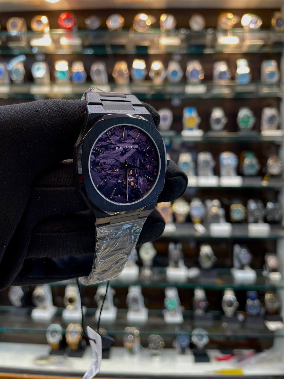 D1 MILANO ULTRA THIN a DISTINCT TEXTURED PURPLE 💜 DIAL 🤩 IN MASTER PIECE FOR MENS 🤩